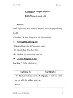 Giáo án Tin học Quyển 2 HK 1 potx