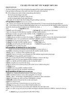 TÀI LIỆU ÔN THI THỬ TỐT NGHIỆP THPT 2011 pptx