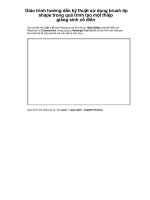 Giáo trình hướng dẫn kỹ thuật sử dụng brush tip shape trong quá trình tạo một thiệp giáng sinh cổ điển p1 doc