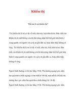 Khiếm thị mầm non pot