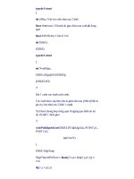 Đồ họa máy tính : CÁC ĐỐI TƯỢNG ĐỒ HỌA CƠ SỞ part 6 pdf