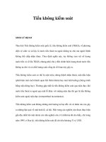 Tiểu không kiểm soát doc