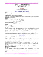 ôn thi đai học Loi giai de thi thu so7 -THTT- th4-2011 pptx