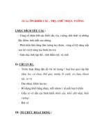 Đề tài: ÔN KHỐI CẦU , TRỤ, CHỮ NHẬT, VUÔNGI doc