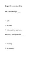 English Grammar''''s archive potx