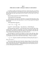 GIÁO TRÌNH THÍ NGHIỆM GỐM SỬ - BÀI 1 TÍNH CHẤT LƯU BIẾN – ĐO ĐỘ LƯU ĐỘNG CỦA HỒ GỐM SỨ doc