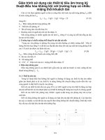 Giáo trình sử dụng các thiết bị tiêu âm trong kỹ thuật điều hòa không khí với trường hợp có nhiều miệng thổi khuếch tán p1 potx