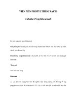VIÊN NÉN PROPYLTHIOURACIL doc