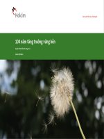 holcim 100 năm tăng trưởng vững bền kỷ yếu phát triển bền vững 2012 holcim việt nam