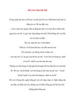 Kể chuyện bé nghe: DÊ CON NHANH TRÍ doc