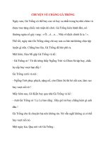 CHUYỆN VỀ CHÀNG GÀ TRỐNG pps