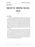 Bài giảng Next Generation Network : Dịch vụ trong NGN part 1 pptx