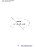 GIÁO TRÌNH MÁY ĐIỆN II - PHẦN V MÁY ĐIỆN ĐỒNG BỘ - CHƯƠNG 1 pdf