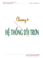 Nguyên lý kết cấu động cơ đốt trong - Chương 4 doc