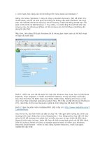 Mẹo hay trong Windows 7 pps