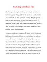 Cách ứng xử với đạo văn ppsx