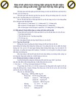 Giáo trình phân tích những biện pháp kỹ thuật nhằm nâng cao năng suất chăn nuôi lợn thịt tùy theo giống loài p1 pdf