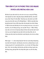 TÌNH HÌNH KT,XH VÀ PHONG TRÀO CÁCH MẠNG VN NỬA ĐẦU NHỮNG NĂM 1930_2 docx