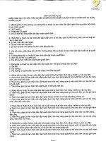 Đề thi công chức lĩnh vực nội vụ  thành phố hà nội