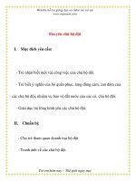 Giáo án chương trình mới: Lớp Chồi Em yêu chú bộ đội pdf