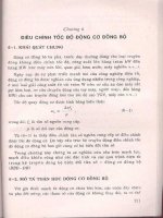 Giáo trình truyền động điện - Chương 6 Điều chỉnh tốc độ động cơ đồng bộ pot