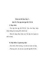 Giáo án thể dục lớp 2 – Bài 53: Ôn tập bài tập RLTTCB pdf