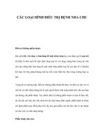 CÁC LOẠI HÌNH ĐIỀU TRỊ BỆNH NHA CHU pptx