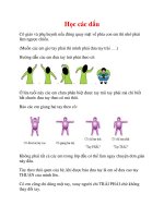 Học các dấu chính tả cho học sinh mầm non pdf