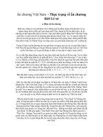 Ấn chương Việt Nam - Thực trạng về ấn chương thời Lê sơ ppsx