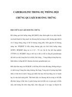 CABERGOLINE TRONG DỰ PHÒNG HỘI CHỨNG QUÁ KÍCH BUỒNG TRỨNG pot