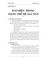 Bài giảng Next Generation Network : Báo hiệu part 1 docx