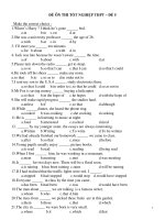 ĐỀ ÔN THI TỐT NGHIỆP THPT – ĐỀ 5 pot