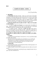 NGHIÊN CỨU KHOA HỌC NGÀNH Y - Bài 5 potx