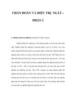 CHẨN ĐOÁN VÀ ĐIỀU TRỊ NGẤT – PHẦN 2 potx