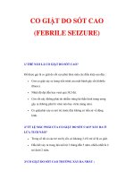 CO GIẬT DO SỐT CAO (FEBRILE SEIZURE) pptx