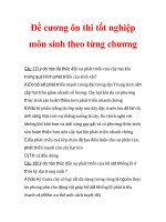 Đề cương ôn thi tốt nghiệp môn sinh theo từng chương Sự sống trong các đạitrung sinh & tân sinh_2 pdf