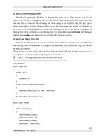 Giáo trình hướng dẫn xây dựng một trình tự xử lý các toán tử trong phép toán đại số có độ ưu tiên p7 potx