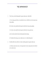VỆ SINH ĐẤT pdf