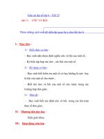 Giáo án đại số lớp 6 - Tiết 25 ƯỚC VÀ BỘI potx