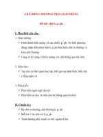 Giáo án chương trình đổi mới Đề tài : chữ b, p, ph. pdf