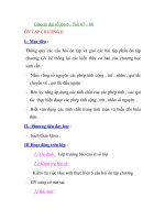 Giáo án đại số lớp 6 - Tiết 67 – 68 ÔN TẬP CHƯƠNG II I.- Mục tiêu : Thông qua ppt