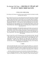 Ấn chương Việt Nam - CHƯƠNG IV TÍN KÝ, KÝ VÀ ẤN TƯ NHÂN THỜI NGUYỄN docx