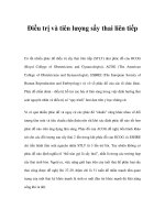 Điều trị và tiên lượng sẩy thai liên tiếp potx