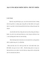 ĐẠI CƯƠNG BỆNH NHIỄM TRÙNG -TRUYỀN NHIỄMI ppsx