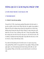 TỔNG QUÁT CÁCH MẠNG PHÁP 1789_1 ppsx