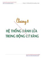 Nguyên lý kết cấu động cơ đốt trong - Chương 8 pptx