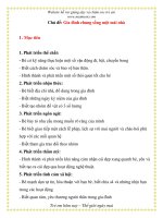 Giáo án giảng dạy lớp Chồi: Chủ đề: Gia đình chung sống một mái nhà potx