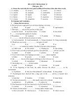 ĐỀ LUYỆN THI ĐẠI HỌC 15 pot