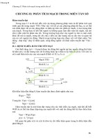BÀI GIẢNG MẠCH ĐIỆN II - CHƯƠNG II: PHÂN TÍCH MẠCH TRONG MIỀN TẦN SỐ ppsx