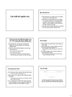 Các thiết kế nghiên cứu pdf